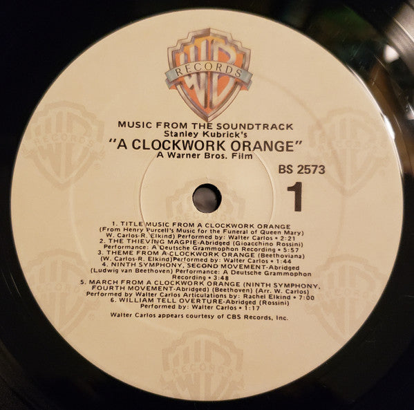 Various : Stanley Kubrick's A Clockwork Orange (LP, RE, RP, Spe)