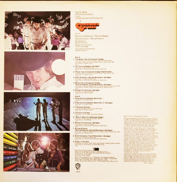Various : Stanley Kubrick's A Clockwork Orange (LP, RE, RP, Spe)