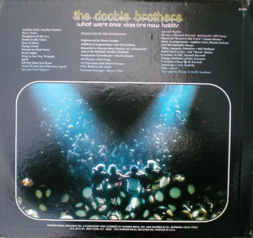 The Doobie Brothers : What Were Once Vices Are Now Habits (LP, Album, Los)