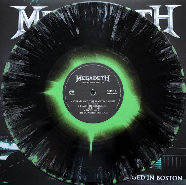 Megadeth : Unplugged In Boston (LP, Ltd, RE, Gre)