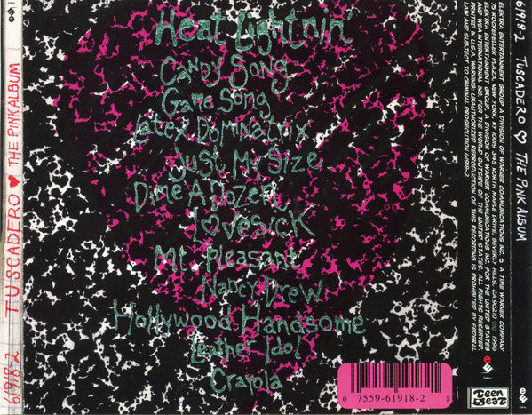 Tuscadero : The Pink Album (CD, Album, RE)