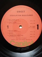 The Sweet : Desolation Boulevard (LP, Album, Los)