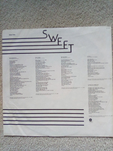 The Sweet : Desolation Boulevard (LP, Album, Los)