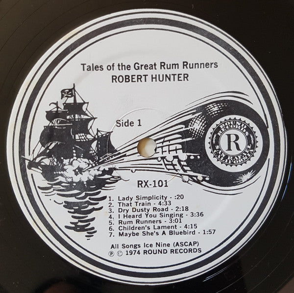 Robert Hunter : Tales Of The Great Rum Runners (LP, Album, San)