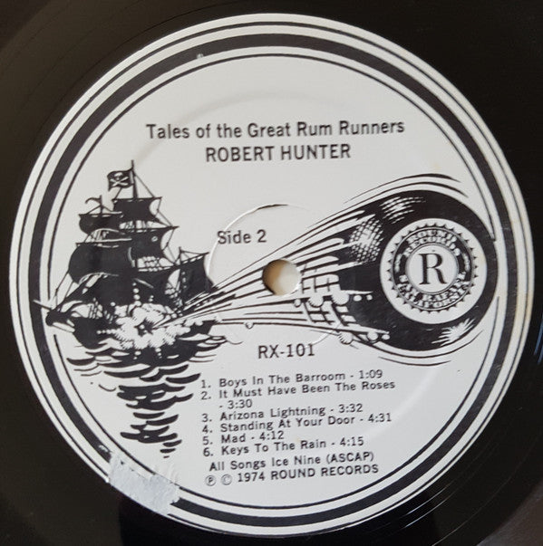 Robert Hunter : Tales Of The Great Rum Runners (LP, Album, San)
