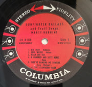 Marty Robbins : Gunfighter Ballads And Trail Songs (LP, Album, Ter)