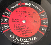 Marty Robbins : Gunfighter Ballads And Trail Songs (LP, Album, Ter)