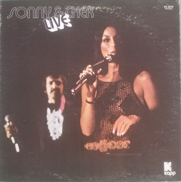 Sonny & Cher : Sonny & Cher Live (LP, Album, RP, Gat)