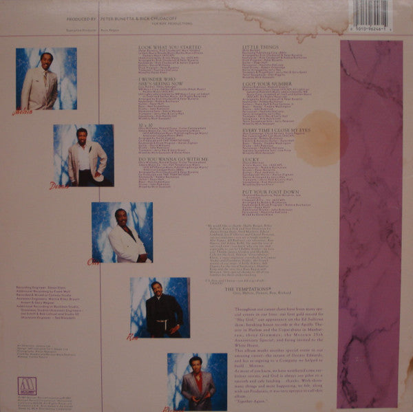 The Temptations : Together Again (LP, Album)