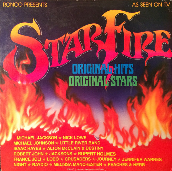 Various : Star Fire (LP, Comp, Gol)