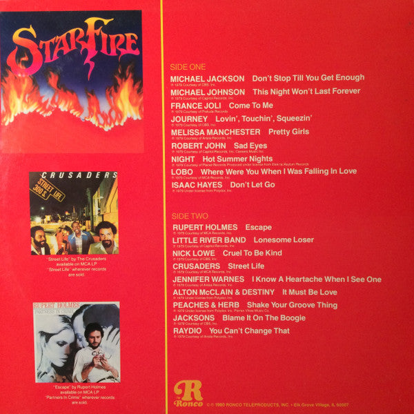 Various : Star Fire (LP, Comp, Gol)