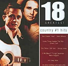 Various : 18 Greatest Country #1 Hits (CD, Comp)