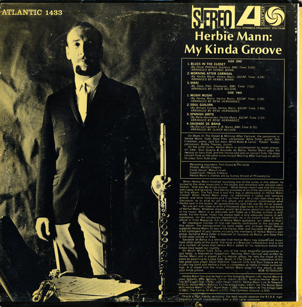 Herbie Mann : My Kinda Groove (LP, Album)