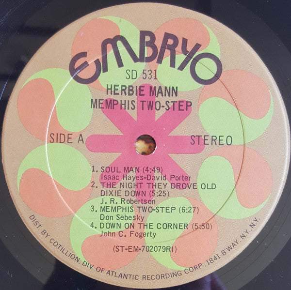 Herbie Mann : Memphis Two-Step (LP, Album, Ric)