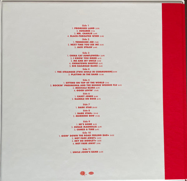 Grateful Dead* : Lyceum Theatre 1972: The Complete Recordings (5xLP, 180 + LP, S/Sided, Etch, 180 + 5xLP, 180 + 6)