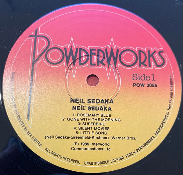 Neil Sedaka : Neil Sedaka (LP, Comp)