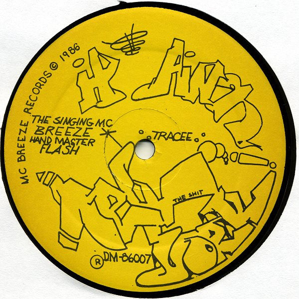 The Singing MC Breeze* & Hand Master Flash* : Another Sad Song (12", Yel)