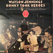Waylon Jennings : Honky Tonk Heroes (LP, Album, Club, RE, RM, Ora)