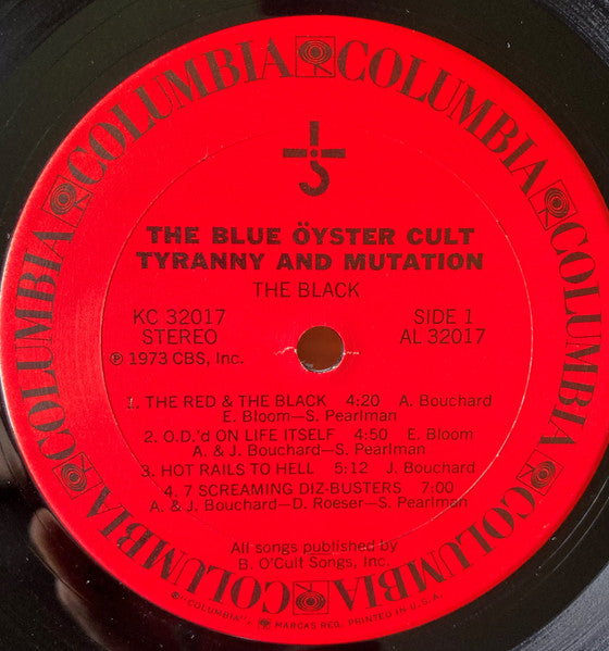 The Blue Öyster Cult* : Tyranny And Mutation (LP, Album, Pit)