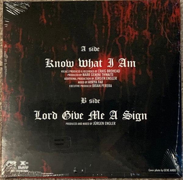 DMX : Know What I Am (7", Ltd, Red)