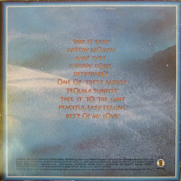 Eagles : Their Greatest Hits 1971-1975 (LP, Album, Comp, RP, All)