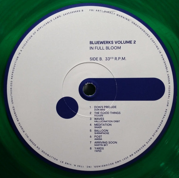 Various : Bluewerks Volumes 1 & 2 (LP, MiniAlbum, RSD, Comp, Gre)