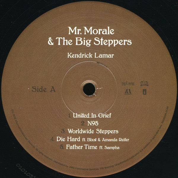 Kendrick Lamer レコード mrmoral big stepper Amazon.com: Mr. Morale & The Big Steppers[2 LP]: CDs & Vinyl