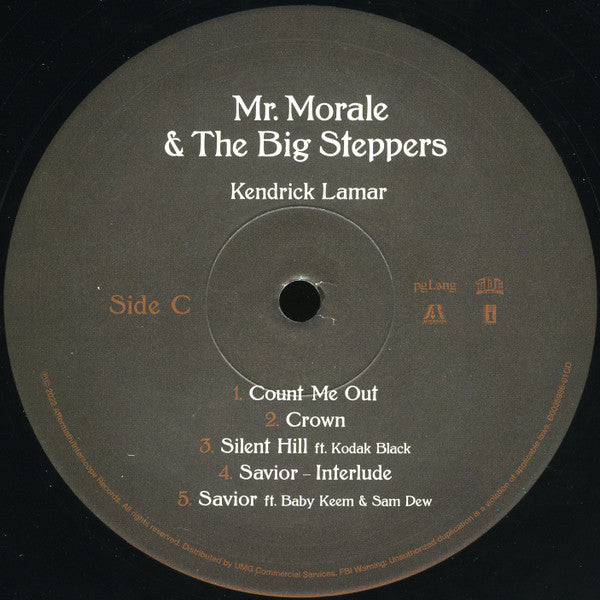 Buy Kendrick Lamar : Mr. Morale & The Big Steppers (2xLP