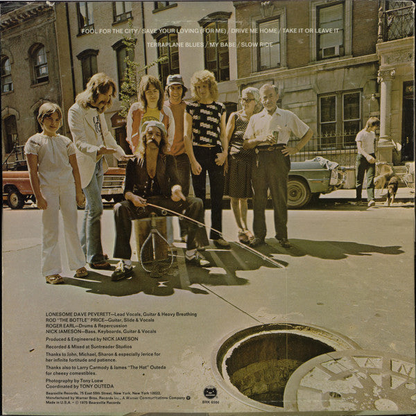 Foghat : Fool For The City (LP, Album, RE, Los)