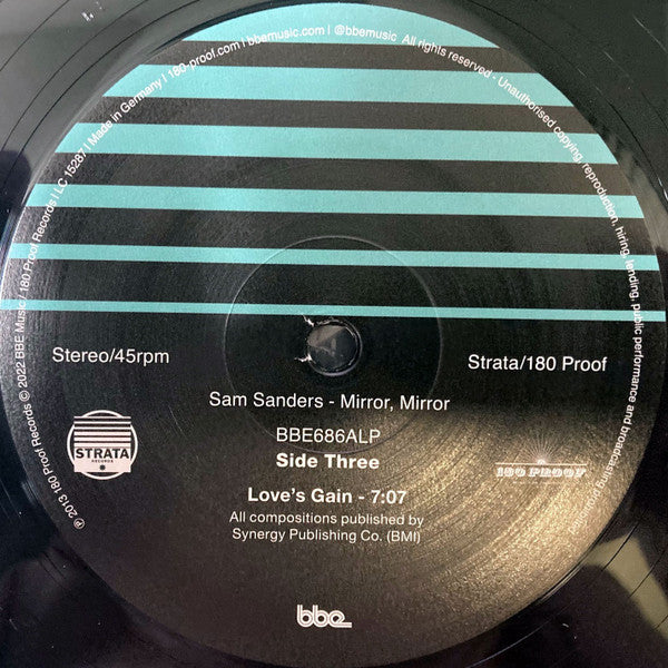 Sam Sanders : Mirror, Mirror (2xLP, Album, RM)