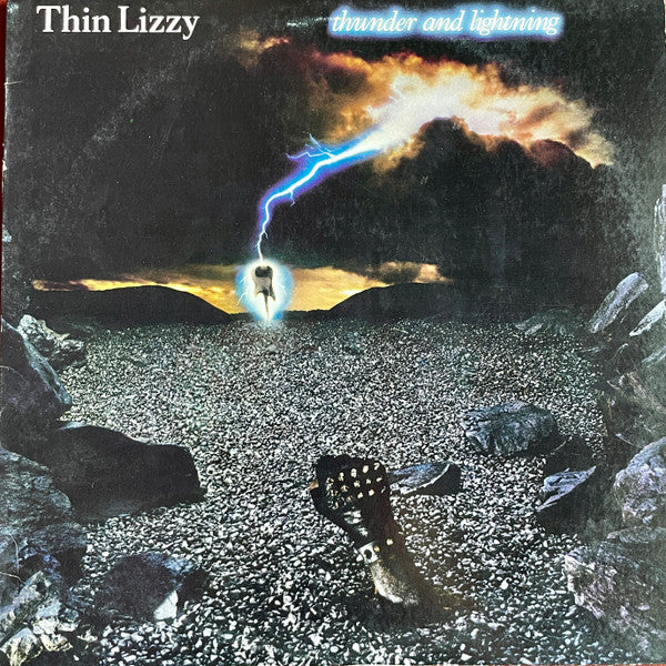 Thin Lizzy : Thunder And Lightning (LP, Album, Jac)