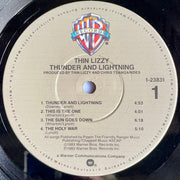 Thin Lizzy : Thunder And Lightning (LP, Album, Jac)