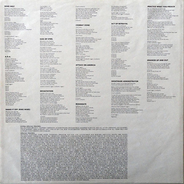 Napalm (5) : Cruel Tranquility (LP, Album)