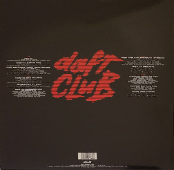 Daft Punk : Daft Club (2xLP, Comp, RE)