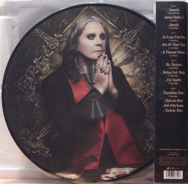 Ozzy Osbourne : Patient Number 9 (2xLP, Album, Pic)