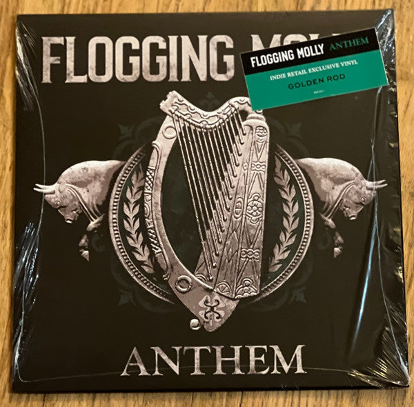 Flogging Molly : Anthem (LP, Album, Gol)