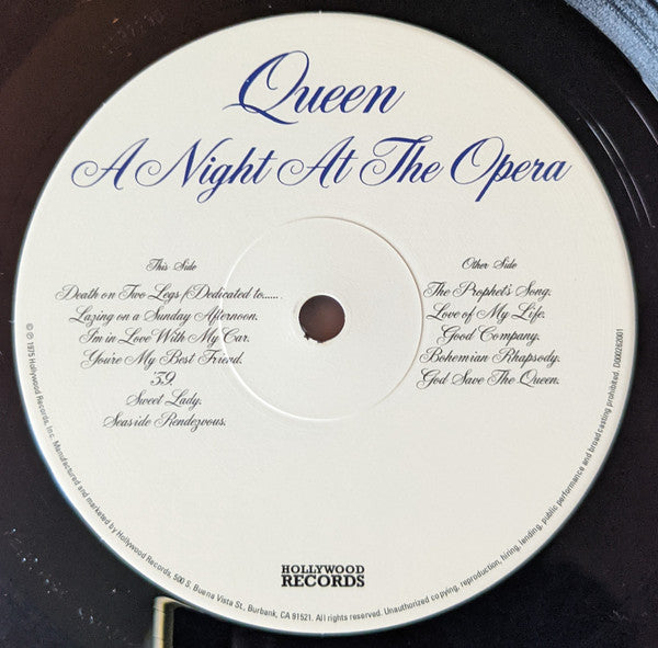 Buy Queen : A Night At The Opera (LP, Album, RE, Hal) Online for a
