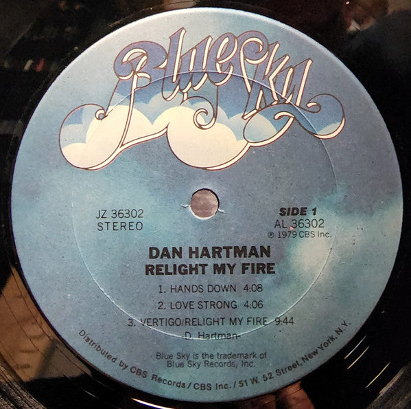 Dan Hartman : Relight My Fire (LP, Album, Ter)