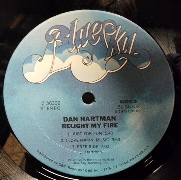 Dan Hartman : Relight My Fire (LP, Album, Ter)