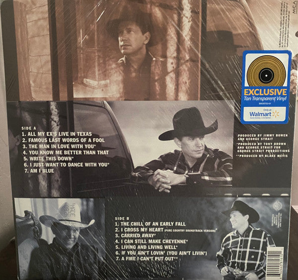 George Strait : #1's Volume 2 (LP, Comp, Tan)