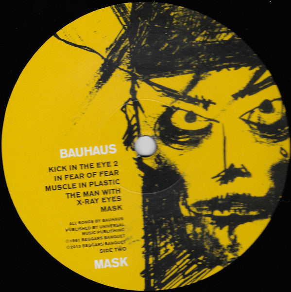 Bauhaus : Mask (LP, Album, RE, Gat)