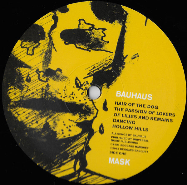 Bauhaus : Mask (LP, Album, RE, Gat)