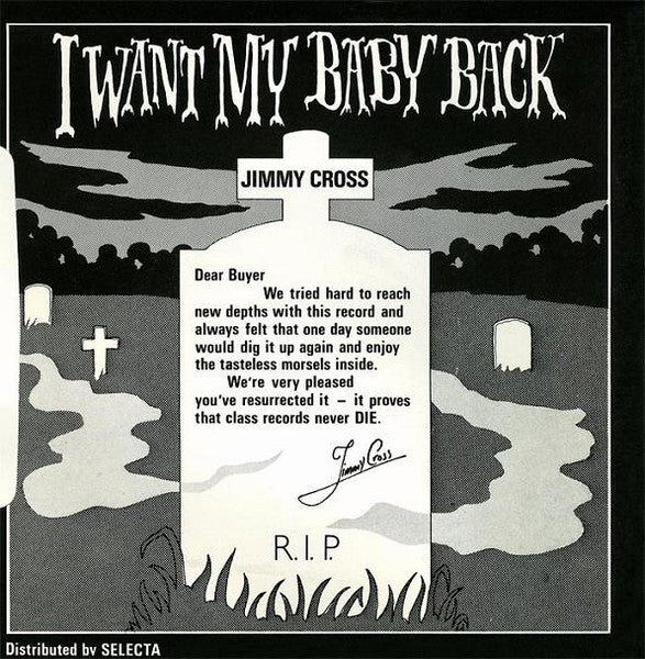 Jimmy Cross : I Want My Baby Back (7", Single, Mono, RE)