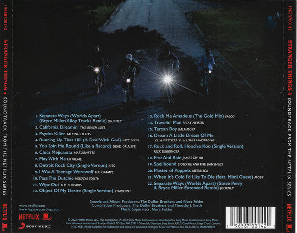 Various Artists* : Stranger Things 4: Soundtrack From The Netflix Series (CD, Comp)