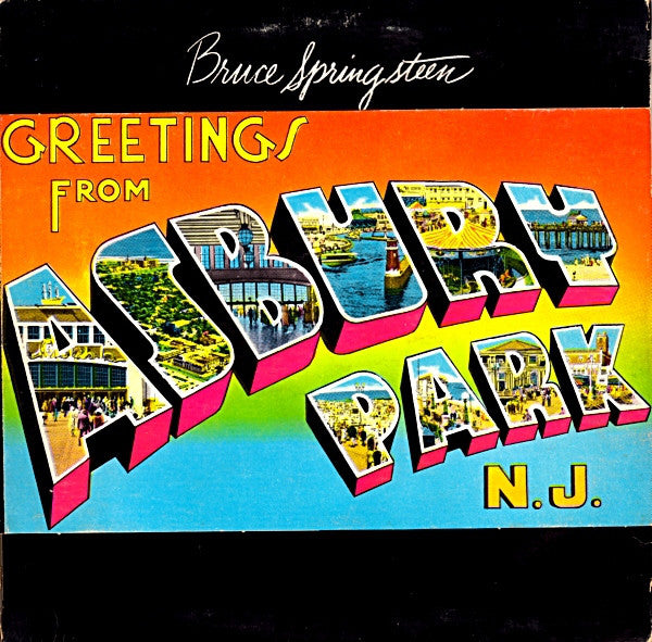 Bruce Springsteen : Greetings From Asbury Park, N.J. (LP, Album, RE)