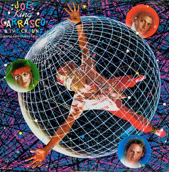 Joe "King" Carrasco And The Crowns* : Synapse Gap (Mundo Total) (LP, Album, Pin)
