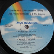 Joe "King" Carrasco And The Crowns* : Synapse Gap (Mundo Total) (LP, Album, Pin)