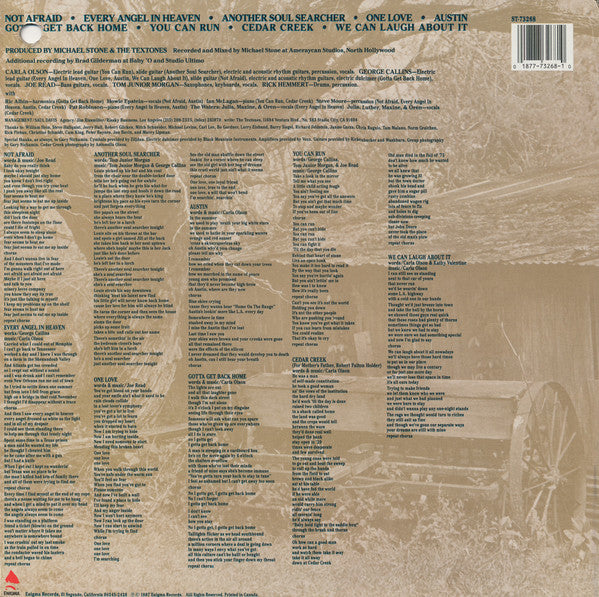 The Textones : Cedar Creek (LP, Album, All)