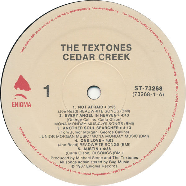 The Textones : Cedar Creek (LP, Album, All)