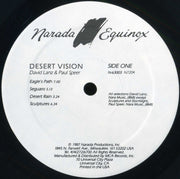 David Lanz & Paul Speer : Desert Vision (LP, Album)